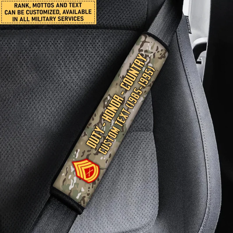 Proud To Have Served U.S. Marine Corps Seat Belt Cover Customize Your Car Accessories BL160824A1MCAQD