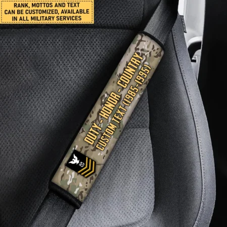 Proud To Have Served U.S. Navy Seat Belt Cover Customize Your Car Accessories BL160824A1NVAQD