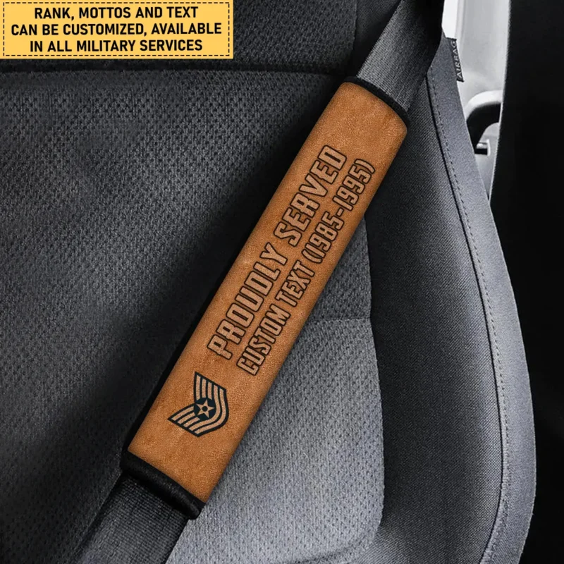 Home Of The Free Bacause Of The Brave U.S. Air Force Seat Belt Cover Customize Your Car Accessories BL160824A2AFAQD