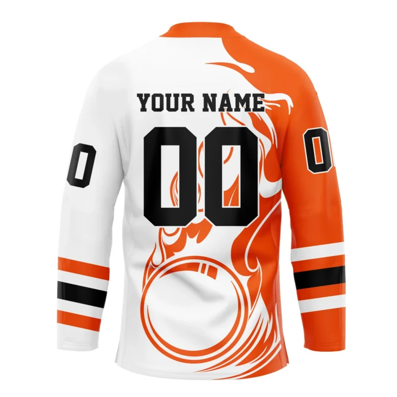 Personalized Gift Buffalo Bandits Color Mix Fire National Lacrosse League V-Neck Jersey All Over Print HONLL130824A01BUFVJ