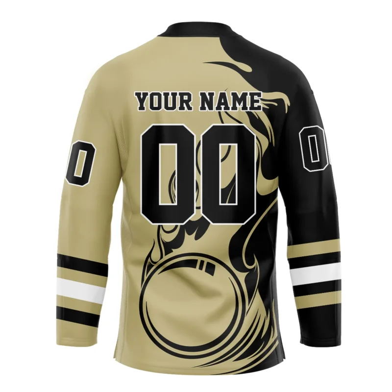 Personalized Gift Philadelphia Wings Color Mix Fire National Lacrosse League V-Neck Jersey All Over Print HONLL130824A01PHIVJ