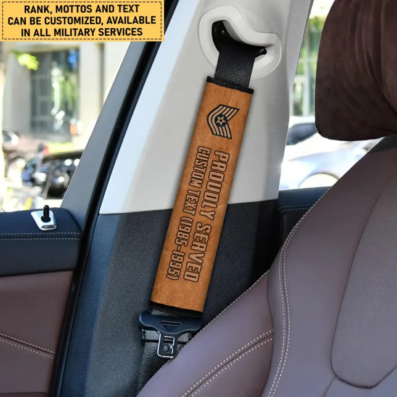 Home Of The Free Bacause Of The Brave U.S. Air Force Seat Belt Cover Customize Your Car Accessories BL160824A2AFAQD