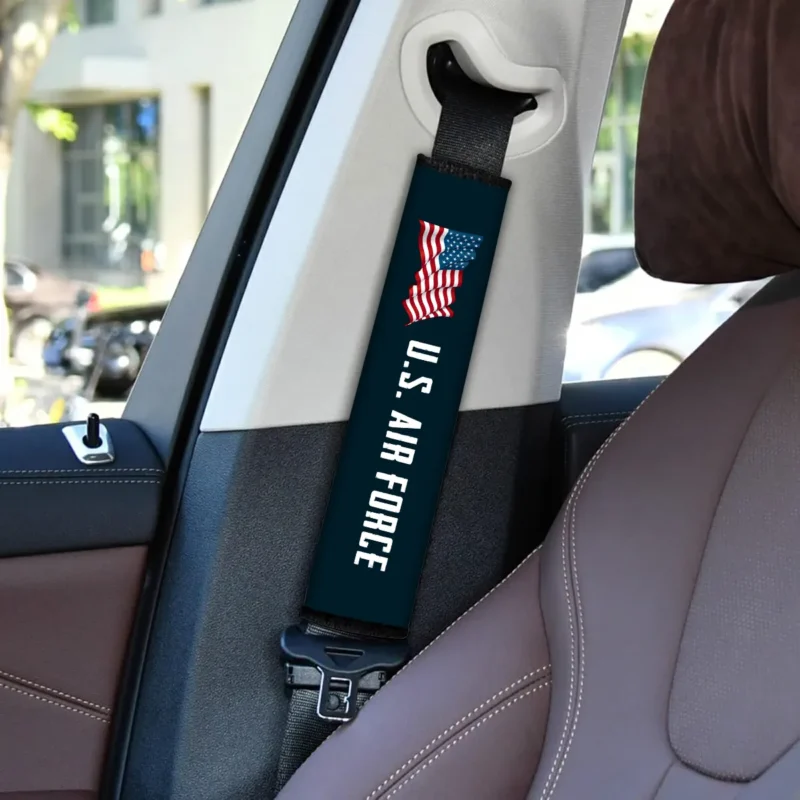 Cross And Eagle U.S. Air Force Seat Belt Cover Customize Your Car Accessories BL160824A3AFAQD