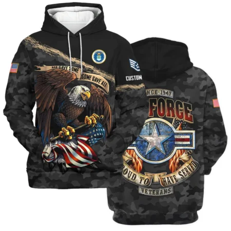 Personalized All Gave Some Some Gave All Veteran U.S. Air Force Apparel All Over Prints BLVTR110824A1AF - Hoodie