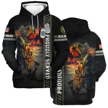 Personalized Proudly Served Veteran U.S. Army Apparel All Over Prints BLVTR130824A1AM - Hoodie