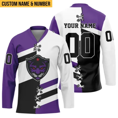 Personalized Gift Panther City Lacrosse V-Neck Jersey All Over Print HONLL120824A02PCLVJ