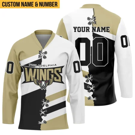 Personalized Gift Philadelphia Wings V-Neck Jersey All Over Print HONLL120824A02PHIVJ