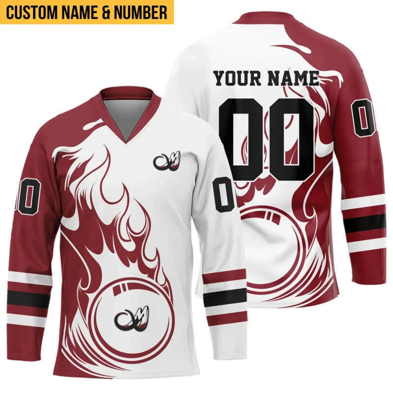 Personalized Gift Colorado Mammoth Color Mix Fire National Lacrosse League V-Neck Jersey All Over Print HONLL130824A01COLVJ