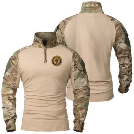 Collection Release American Legion Veteran Patchable Military Combat Shirt Long Sleeve BLVTR230824A7AL