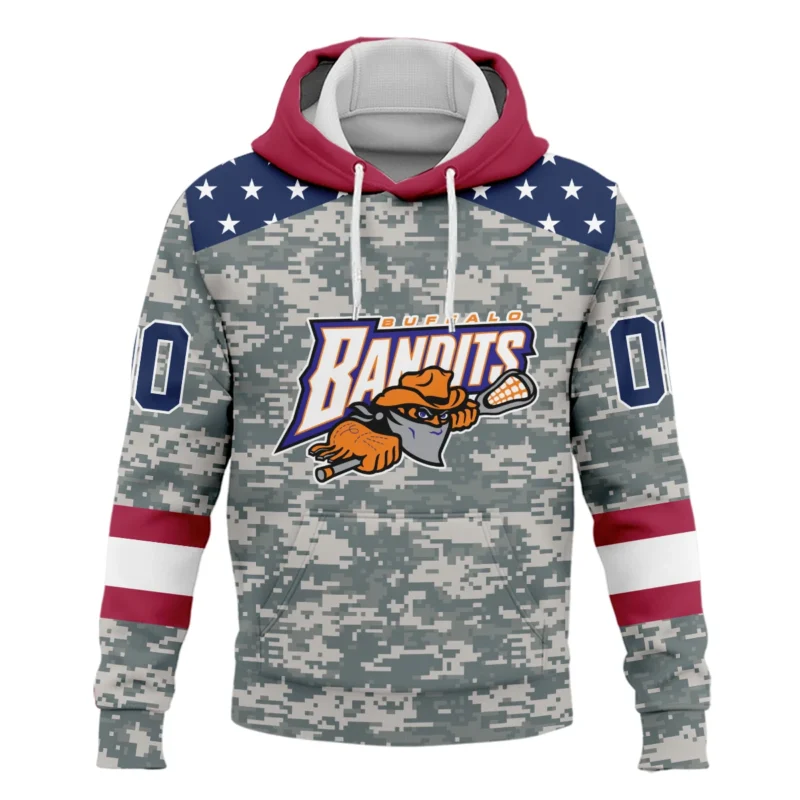 New Release Hoodie Buffalo Bandits National Lacrosse League All Over Prints HONLL090824A01BUFHD