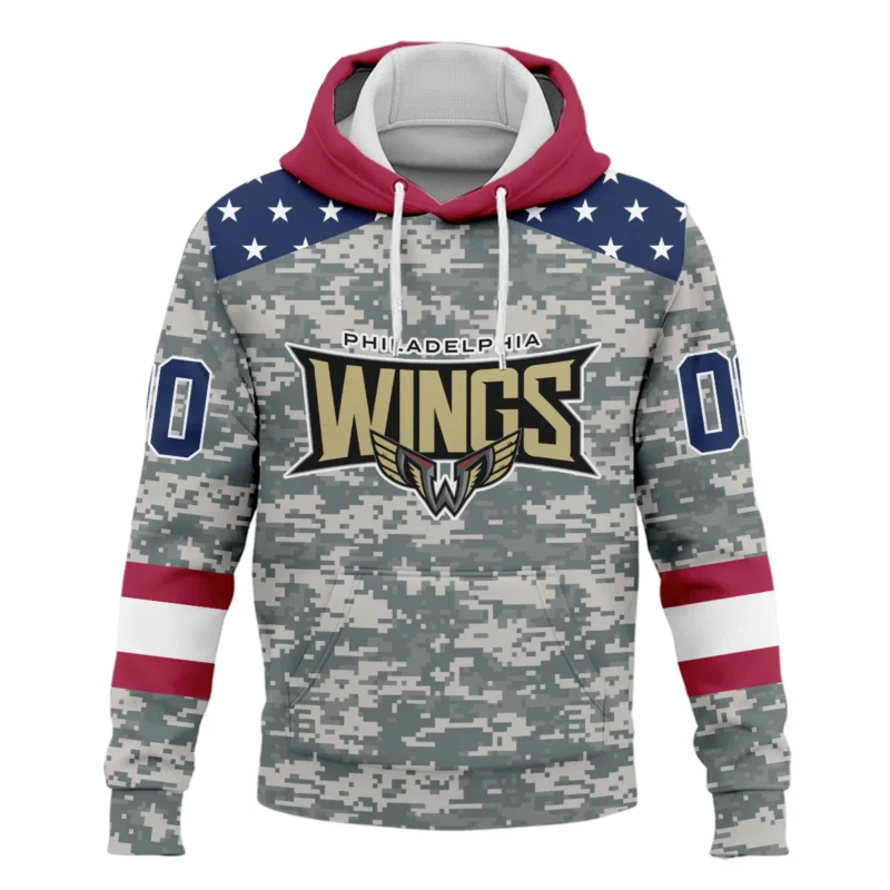 New Release Hoodie Philadelphia Wings National Lacrosse League All Over Prints HONLL090824A01PHIHD