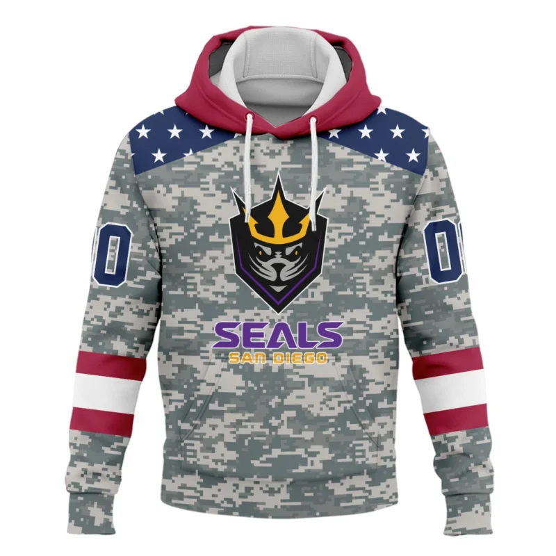 New Release Hoodie San Diego Seals National Lacrosse League All Over Prints HONLL090824A01SDHD