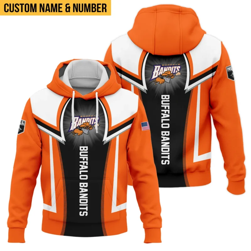 Personalized Gift Hoodie Buffalo Bandits National Lacrosse League All Over Prints HONLL140824A01BUFHD