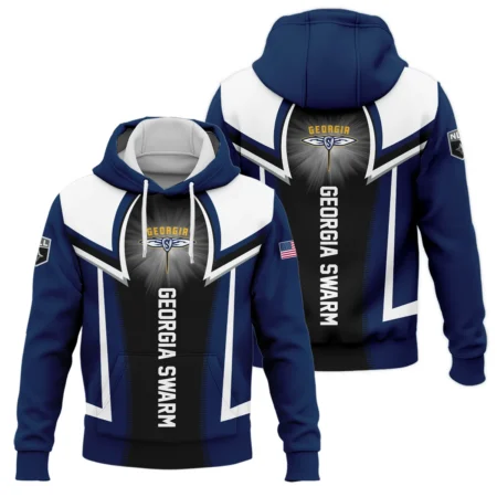 Personalized Gift Hoodie Georgia Swarm National Lacrosse League All Over Prints HONLL140824A01GEOHD