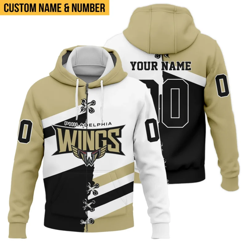 Personalized Gift Zipper Hoodie Philadelphia Wings National Lacrosse League All Over Prints HONLL120824A02PHIZHD