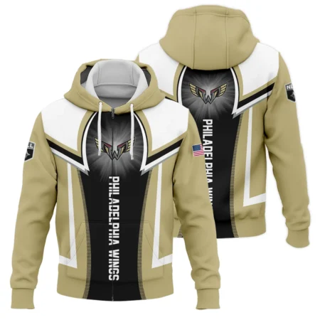 Personalized Gift Zipper Hoodie Philadelphia Wings National Lacrosse League All Over Prints HONLL140824A01PHIZHD