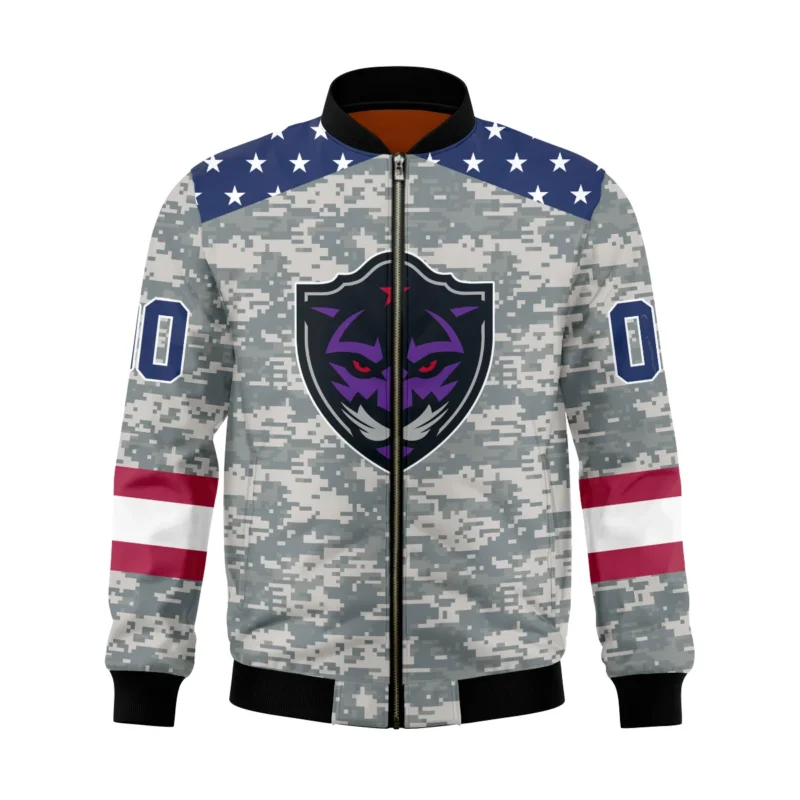 New Release Bomber Jacket  Panther City Lacrosse National Lacrosse League All Over Prints HONLL090824A01PCLBB