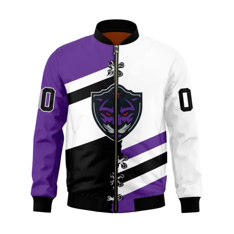 Personalized Gift Bomber Jacket  Panther City Lacrosse National Lacrosse League All Over Prints HONLL120824A02PCLBB