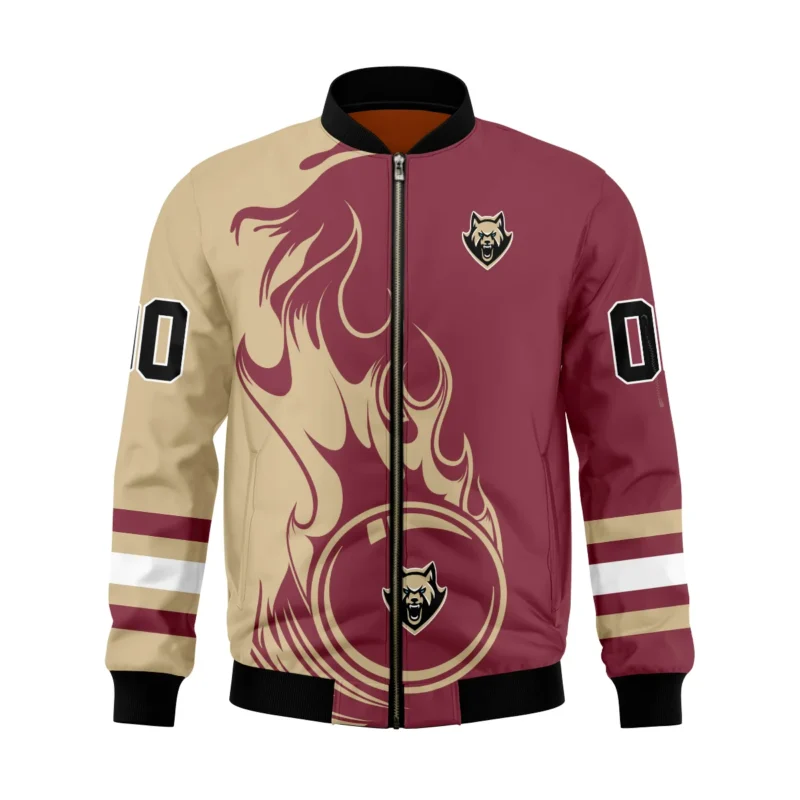 Personalized Gift Bomber Jacket  Albany FireWolves National Lacrosse League All Over Prints HONLL130824A01ALBBB