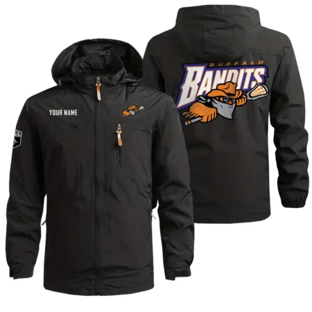 Special Release Buffalo Bandits National Lacrosse League Waterproof Outdoor Jacket QTNLL080924A1BUF