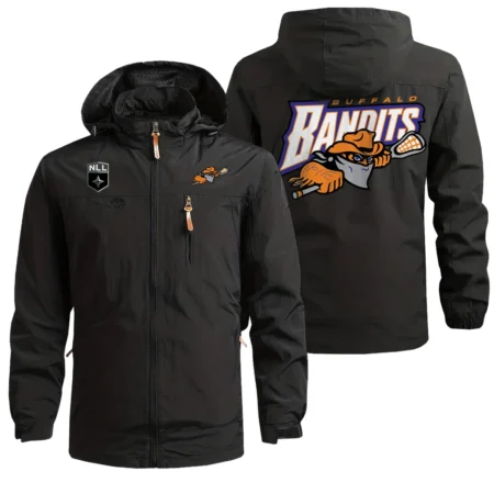 Special Release Buffalo Bandits National Lacrosse League Waterproof Outdoor Jacket QTNLL080924A2BUF