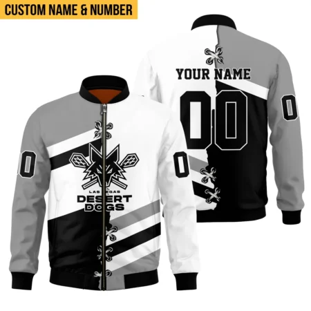 Personalized Gift Bomber Jacket  Las Vegas Desert Dogs National Lacrosse League All Over Prints HONLL120824A02LVDBB