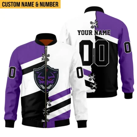 Personalized Gift Bomber Jacket  Panther City Lacrosse National Lacrosse League All Over Prints HONLL120824A02PCLBB