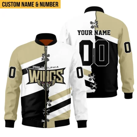 Personalized Gift Bomber Jacket  Philadelphia Wings National Lacrosse League All Over Prints HONLL120824A02PHIBB