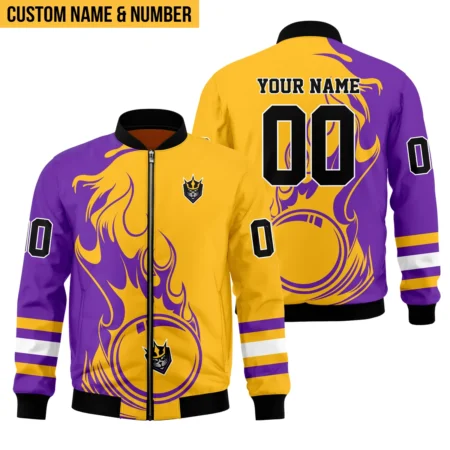 Personalized Gift Bomber Jacket  San Diego Seals National Lacrosse League All Over Prints HONLL130824A01SDBB