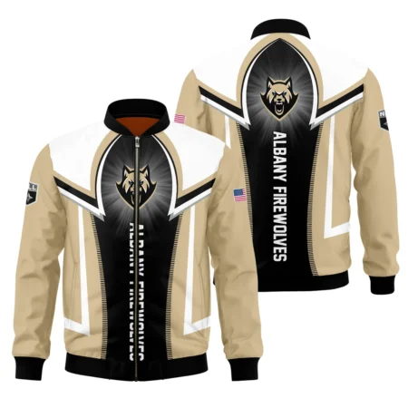 Personalized Gift Bomber Jacket  Albany FireWolves National Lacrosse League All Over Prints HONLL140824A01ALBBB