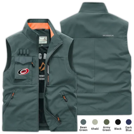 Collection Release Carolina Hurricanes National Hockey League Outdoor Vest BLNHL260824A3CH