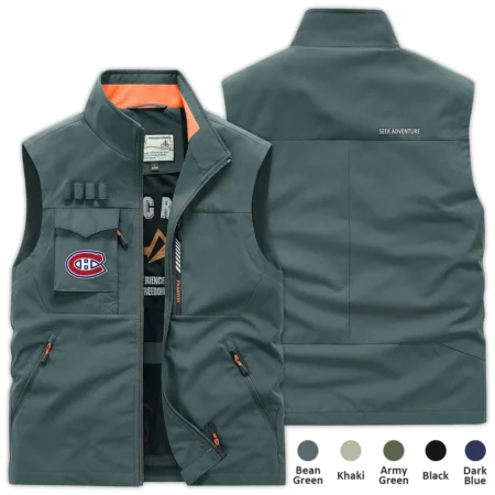 Collection Release Montreal Canadiens National Hockey League Outdoor Vest BLNHL260824A3MC