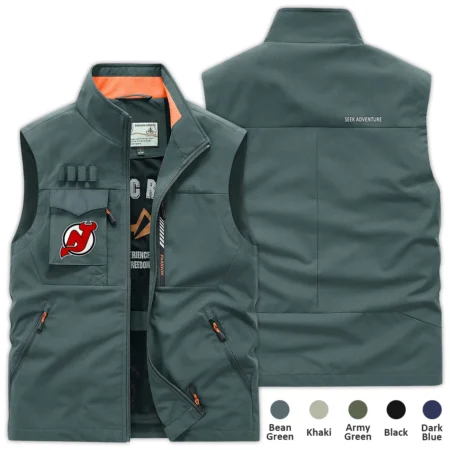 Collection Release New Jersey Devils National Hockey League Outdoor Vest BLNHL260824A3NJD