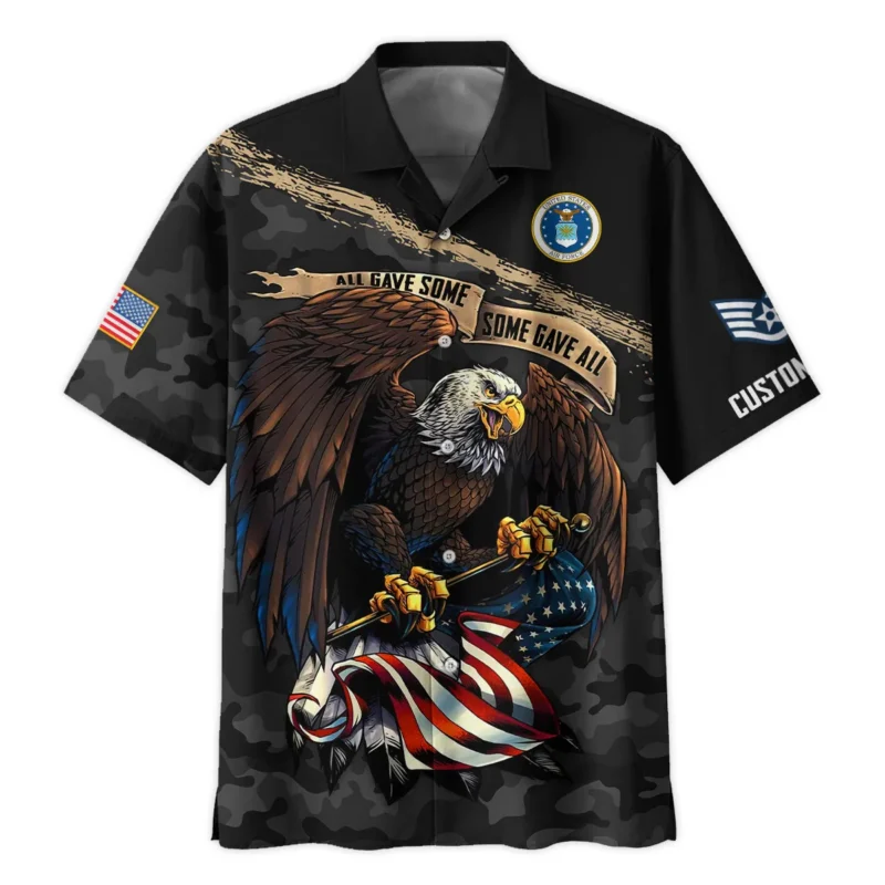 Personalized All Gave Some Some Gave All Veteran U.S. Air Force Apparel All Over Prints BLVTR110824A1AF - Hawaiian Shirt