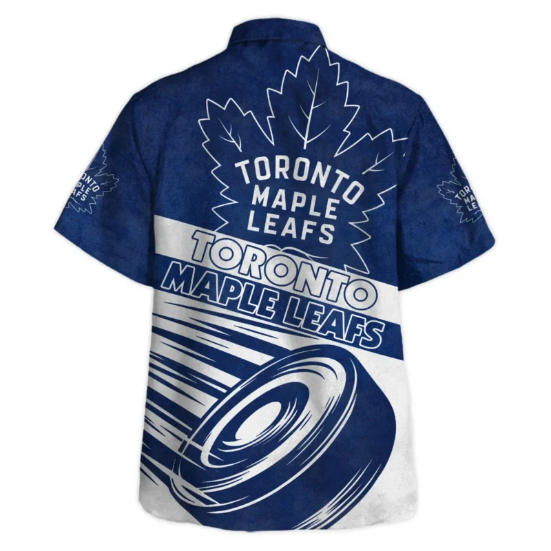 Ice Hockey Puck Toronto Maple Leafs National Hockey League All Over Prints BLNHL020924TMLHW - Hawaiian Shirt