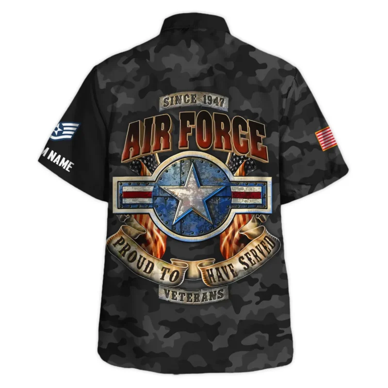 Personalized All Gave Some Some Gave All Veteran U.S. Air Force Apparel All Over Prints BLVTR110824A1AF - Hawaiian Shirt