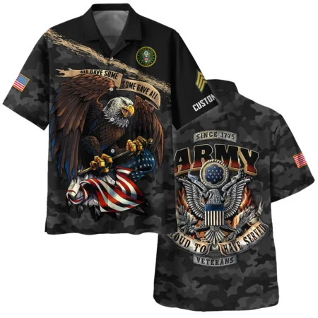 Personalized All Gave Some Some Gave All Veteran U.S. Army Apparel All Over Prints BLVTR110824A1AM - Hawaiian Shirt