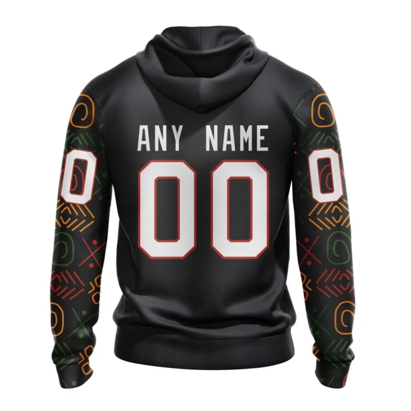 NHL Personalized Name And Number, Anaheim Ducks Special Design For Black History Month,QTNHL Personalized Name And Number,080524B1073