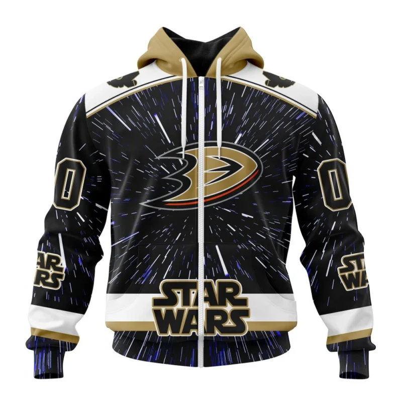 NHL Personalized Name And Number, Anaheim Ducks Special Star Wars Design,QTNHL Personalized Name And Number,080524B1135