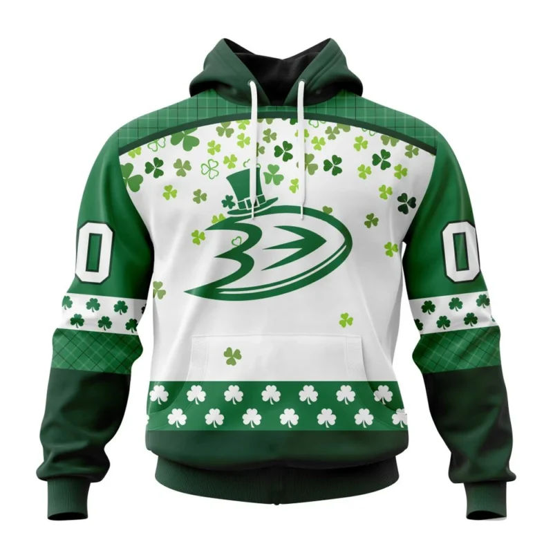 NHL Anaheim Ducks Special Design For St. Patrick Day,QTNHL080524A1259