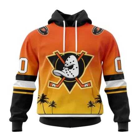 NHL Anaheim Ducks Personalize Gradient Series Concept,QTNHL080524A1359