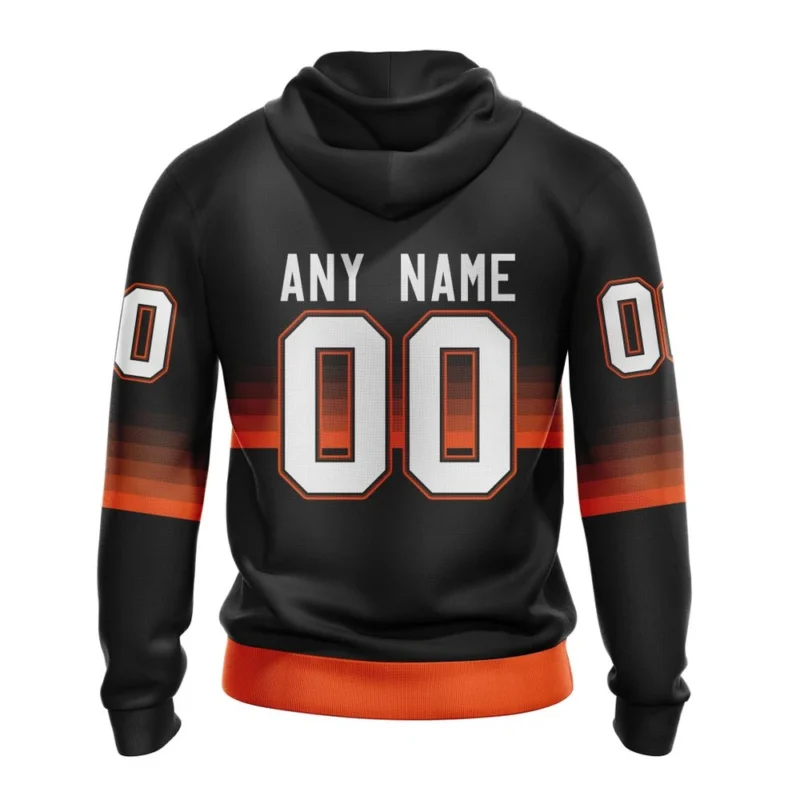 NHL Personalized Name And Number, Anaheim Ducks Special Black And Gradient Design,QTNHL Personalized Name And Number,080524B1422