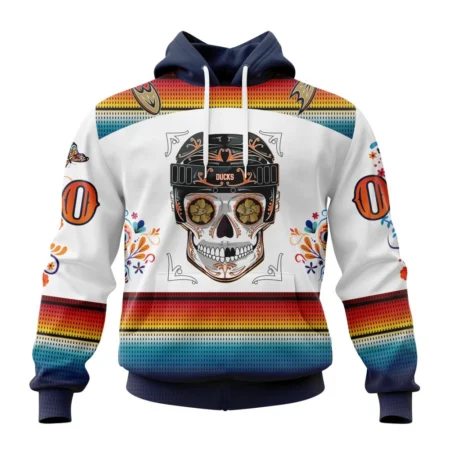 NHL Anaheim Ducks Special Design For Dia De Los Muertos,QTNHL080524A1462