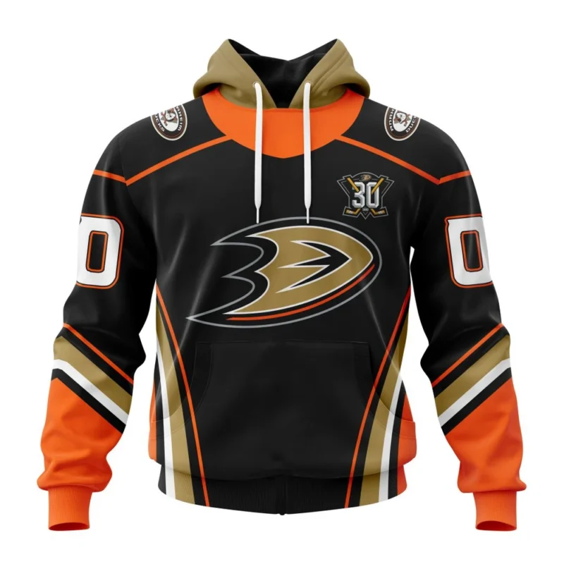 NHL Anaheim Ducks  Personalized Home With 30Th Anniversary Logo,QTNHL080524A1565