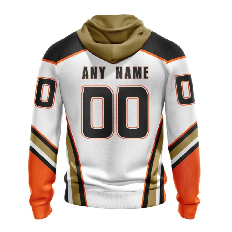 NHL Personalized Name And Number, Anaheim Ducks Personalized  Away With 30Th Anniversary Logo,QTNHL Personalized Name And Number,080524B1566