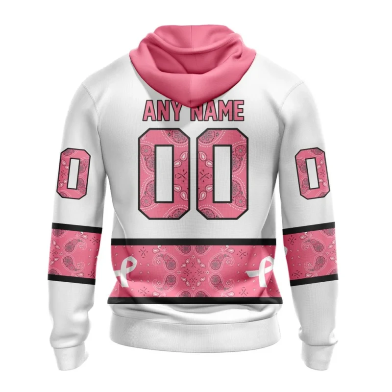 NHL Anaheim Ducks In Classic Style With Paisley, In October We Wear Pink Breast Cancer,QTNHL080524A1685