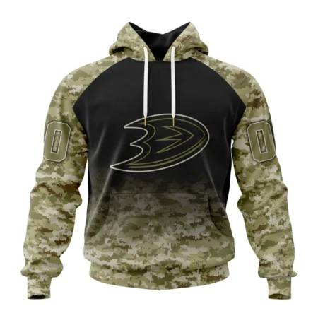 NHL Anaheim Ducks Special Camo Design For Veterans Day,QTNHL080524A1791