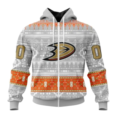 NHL Personalized Name And Number, Anaheim Ducks Special Native Design,QTNHL Personalized Name And Number,080524B2071