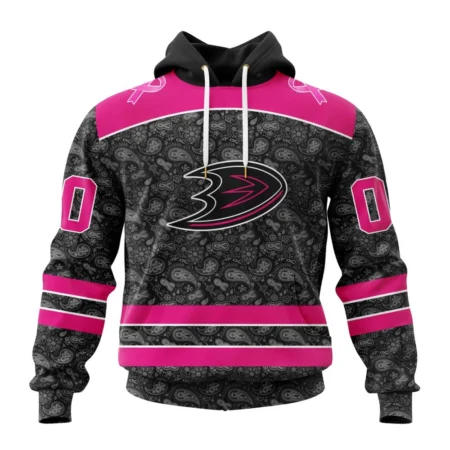 NHL Anaheim Ducks Special Pink In The Rink Fight Breast Cancer,QTNHL080524A2095