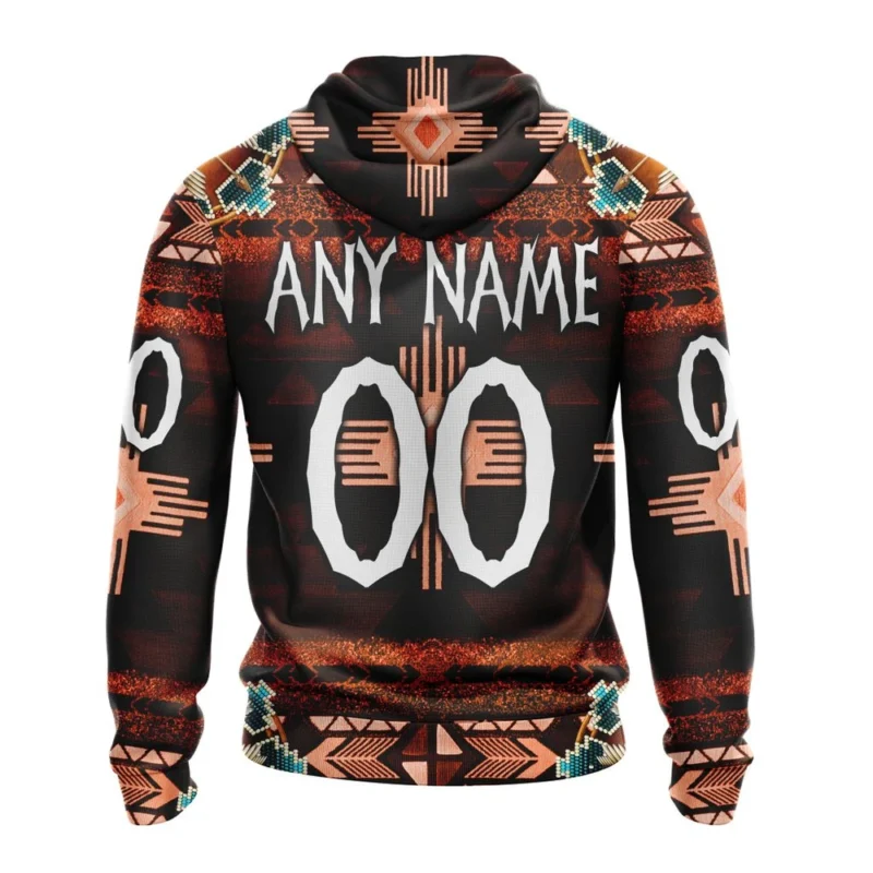 NHL Personalized Name And Number, Anaheim Ducks Special Native Costume Design,QTNHL Personalized Name And Number,080524B2694